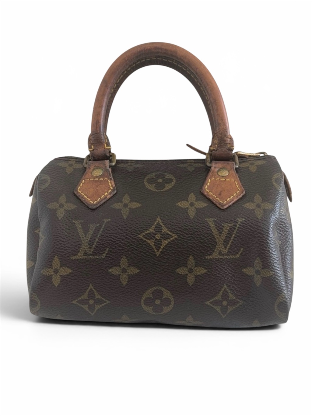 Louis Vuitton Monogram Mini Sac Hl Vintage 1992 Handbag Made In France